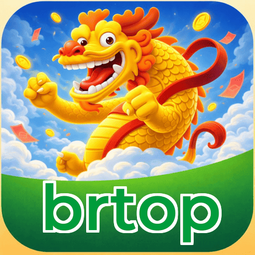 Números do app brtop em material de marketing — ilustração, não auditoria